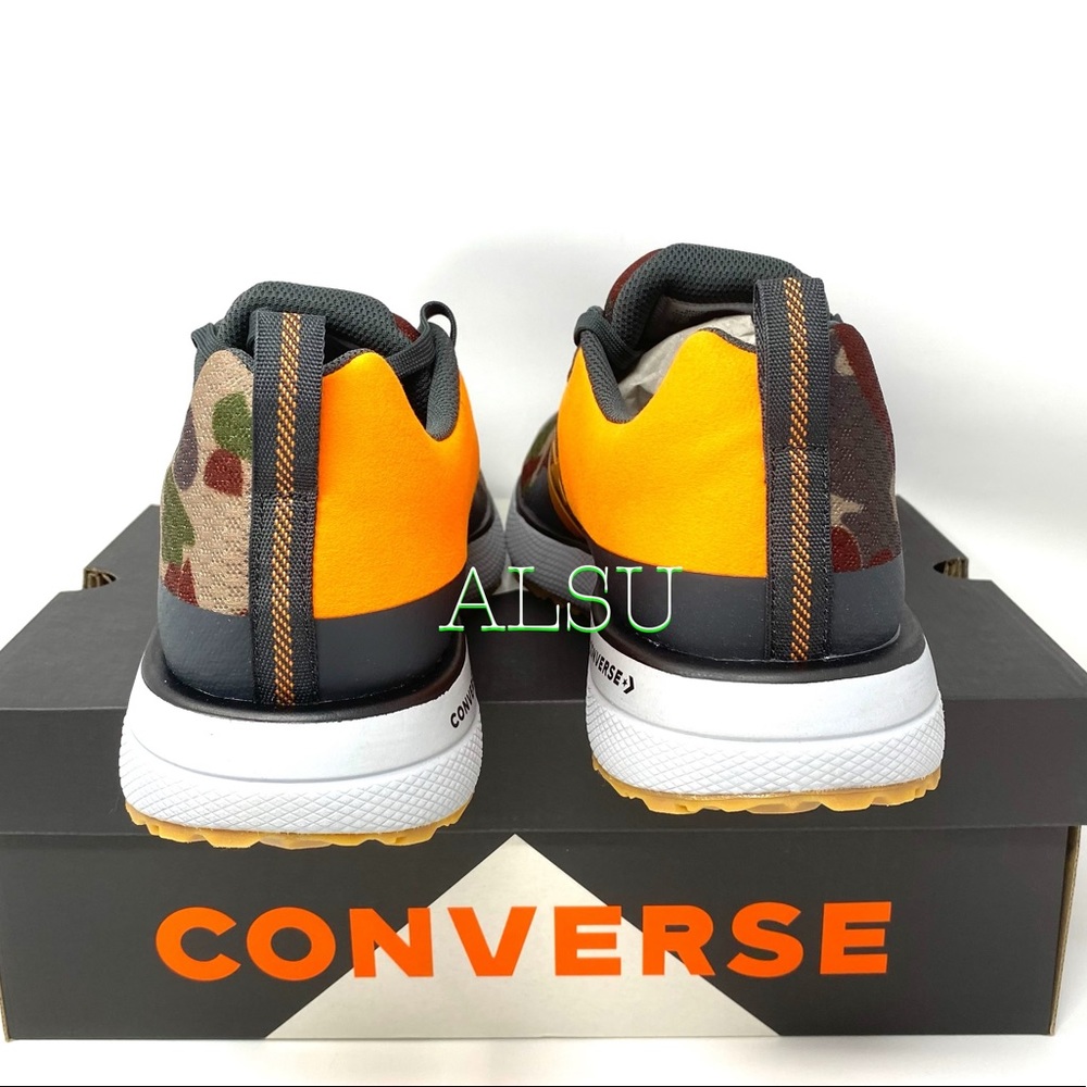 💖MEGA SALE💖Converse Men's  Canvas Low   Star Series Run OX Khaki Camo 166443C - Picture 6 of 11